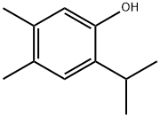 4,5-dimethyl-2-(propan-2-yl)phenol 구조식 이미지