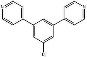 4-(3-bromo-5-(pyridin-4-yl)phenyl)pyridine 구조식 이미지