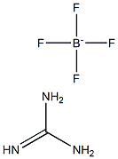 Guanidine, mono[tetrafluoroborate(1-)] Structure