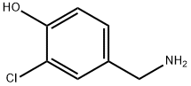4-(aminomethyl)-2-chloroPhenol Structure