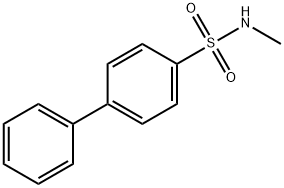 N-METHYLBIPHENYL-4-SULFONAMIDE Structure