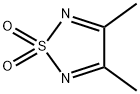 1,2,5-Thiadiazole, 3,4-dimethyl-, 1,1-dioxide Structure