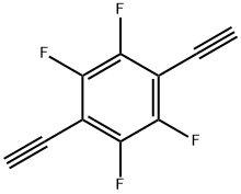 1,4-Diethynyl-2,3,5,6-tetrafluorobenzene Structure