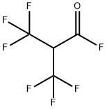 3,3,3-Trifluoro-2-(trifluoromethyl)propionyl fluoride 구조식 이미지