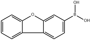 dibenzo[b,d]furan-3-ylboronic acid 구조식 이미지