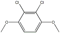 2,3-Dichloro-1,4-dimethoxybenzene 구조식 이미지