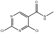 5-Pyrimidinecarboxamide, 2,4-dichloro-N-methyl- Structure