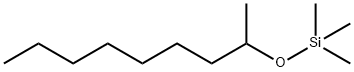 Silane, trimethyl[(1-methyloctyl)oxy]- Structure