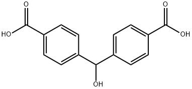 1,1'-bis(4-carboxyphenyl)methanol 구조식 이미지