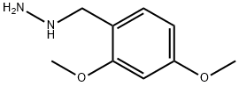 1-(2,4-dimethoxybenzyl)hydrazine 구조식 이미지