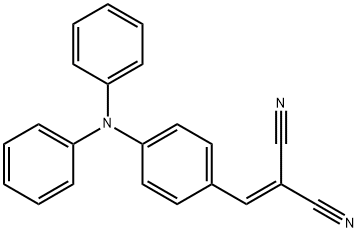 Propanedinitrile, 2-[[4-(diphenylamino)phenyl]methylene]- Structure