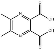 2,3-Pyrazinedicarboxylic acid, 5,6-dimethyl- 구조식 이미지