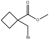 methyl 1-(bromomethyl)cyclobutane-1-carboxylate Structure