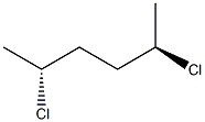 2,5-dichlorohexane, (R*,R*)-(- 구조식 이미지