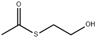 Ethanethioic acid, S-(2-hydroxyethyl) ester Structure