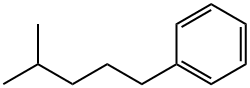(4-Methylpentyl)benzene. 구조식 이미지