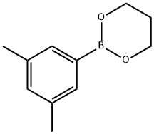 2-(3,5-Dimethylphenyl)-1,3,2-dioxaborinane Structure