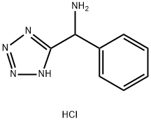 phenyl(1H-1,2,3,4-tetrazol-5-yl)methanamine hydrochloride Structure