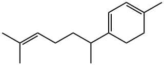 1,3-Cyclohexadiene, 1-(1,5-dimethyl-4-hexen-1-yl)-4-methyl- Structure