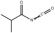 2-methylpropanecarbonyl isocyanate 구조식 이미지