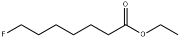 Heptanoic acid, 7-fluoro-, ethyl ester Structure