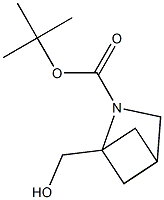 tert-butyl 1-(hydroxymethyl)-2-azabicyclo[2.1.1]hexane-2-carboxylate Structure