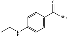 4-(ethylamino)benzene-1-carbothioamide Structure