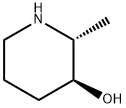 (2R,3S)-2-methylpiperidin-3-ol Structure