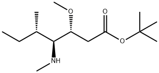 (3R,4S,5S)-tert-butyl3-methoxy-5-methyl-4-(methylamino)heptanoatehydrochloride 구조식 이미지