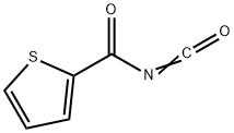 thiophene-2-carbonyl isocyanate 구조식 이미지