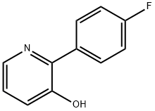 3-Hydroxy-2-(4-fluorophenyl)pyridine Structure