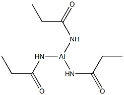 Tris(ethylmethylamido)aluminum(III) Structure