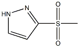 3-(methylsulfonyl)-1H-pyrazole 구조식 이미지