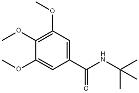 N-(tert-butyl)-3,4,5-trimethoxybenzamide Structure