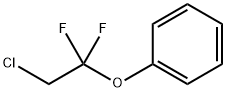 Benzene, (2-chloro-1,1-difluoroethoxy)- 구조식 이미지