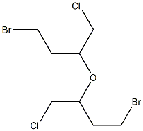 (2-Bromoethyl)(2-chloroethyl) ether Structure