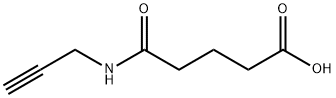 5-oxo-5-(prop-2-ynylamino)pentanoic acid Structure