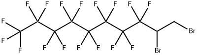 1,2-Dibromo-1H,1H,2H-perfluorodecane 구조식 이미지