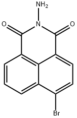 1H-Benz[de]isoquinoline-1,3(2H)-dione, 2-amino-6-bromo- Structure