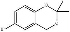 6-Bromo-2,2-dimethyl-4H-benzo[1,3]dioxine 구조식 이미지