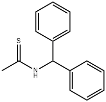 N-(Diphenylmethyl)ethanethioamide Structure