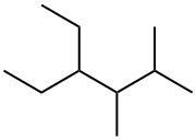 4-Ethyl-2,3-dimethylhexane. Structure