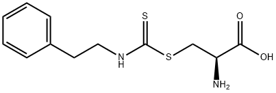 S-(N-PhenethylthiocarbaMoyl)-L-cysteine Structure