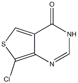 7-chloro-3H,4H-thieno[3,4-d]pyrimidin-4-one Structure