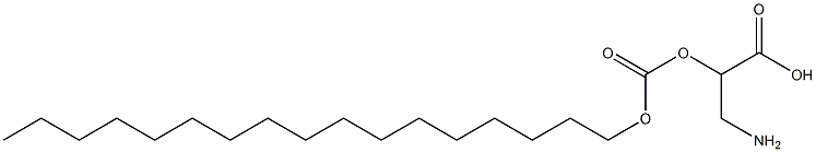 Aminoethanolcarboxylate heptadecyl carbonate 구조식 이미지