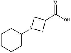 1-cyclohexylazetidine-3-carboxylic acid Structure