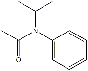 N-isopropyl-N-phenylacetamide 구조식 이미지
