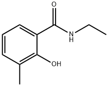 N-ethyl-2-hydroxy-3-methylbenzamide 구조식 이미지
