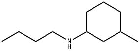 N-butyl-3-methylcyclohexan-1-amine 구조식 이미지