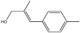 (2E)-2-methyl-3-(4-methylphenyl)prop-2-en-1-ol Structure